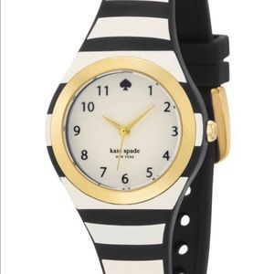 Kate Spade Rumsey Striped Silicone Watch 1YRU0749